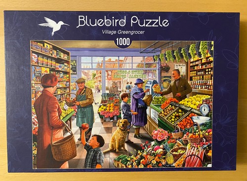Puzzle bluebird village - , "