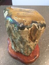 Suiseki Bonsai  Zen Stein auf Holzständer Japan 2,9 kg 18 cm