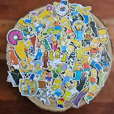 🍀 50 Simpsons Aufkleber