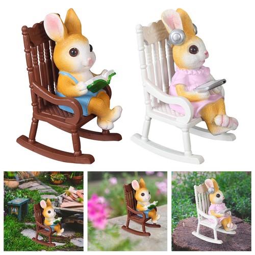 Kaninchen-Gartenstatue
