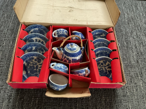 Tee set china toy - set, tea
