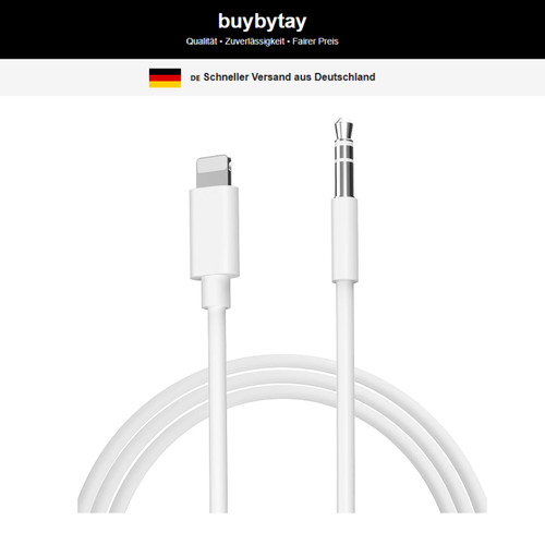 Aux kabel lightning auf - 3,5, mm