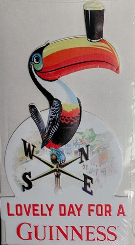 Guinness blechschild tucan - blechschild,,