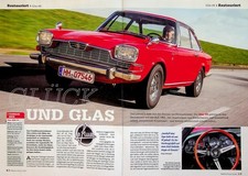 Oldtimer Praxis 3053) Glas 3000 V8 mit 160PS Restaurierung - ein interessanter B