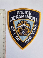 Patch Aufnäher NYPD Police