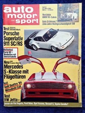 AMS 6/1984 Porsche 911 SC/RS