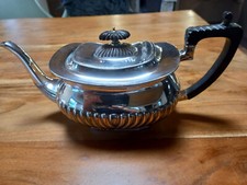 Teekanne, versilbert, englisch