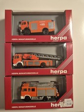 Herpa feuerwehr konvolut 3x - feuerwehr,