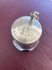 Studentika Deckelschoppen Bierkrug Theologischer Verein Troubadour 25.7.1906