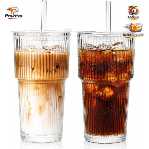 Glasbecher set stück 600ml - set,