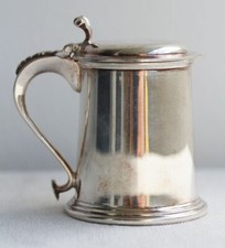Miniatur-Humpen,Italien,Silber