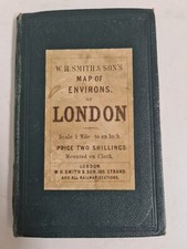 W.H. Smith & Son's - Map of Environs of London