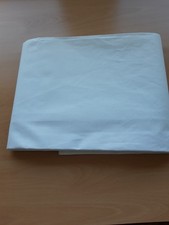 Tischdecke / Tafeltuch, Baumwolle, weiß, ca. 240 x 145 cm NEU