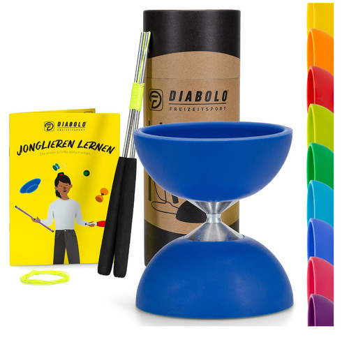 Diabolo jonglier set - jonglier, alu