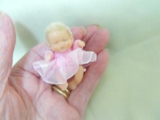 Ooak Puppenhaus Miniatur Baby