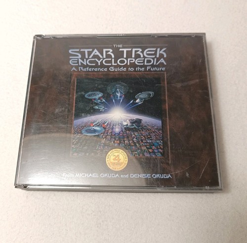 Star trek encyclopedia rom - encyclopedia, cd-rom