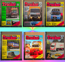 ZEITSCHRIFT HEFT TRUCKER FERNFAHRER MAGAZIN VON 1985