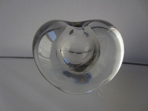 Seltene iittala glas vase herz - glas,