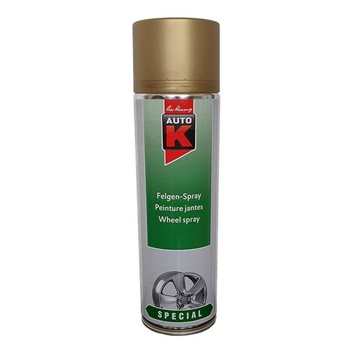 Auto felgenspray gold 500ml - auto-k,