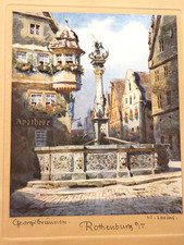 Hist stadtansicht aquarell - stadtansicht:,