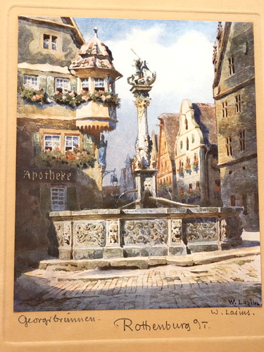 Hist stadtansicht aquarell - hist.,