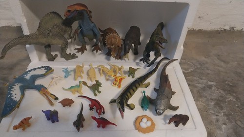 Dinosaurier sammlung schleich - dinosaurier,