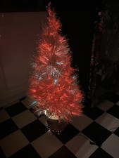 Weihnachtsbaum Künstlich Leuchtfäden Farbwechsel mit Topf Weiß Deko