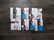 DFB Autogrammkarten Verschiedene Original Signiert