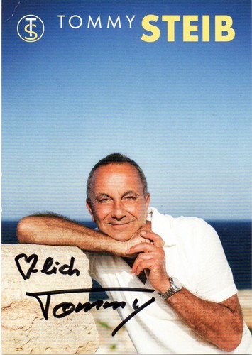 Tommy steib autogramm karte - tommy,