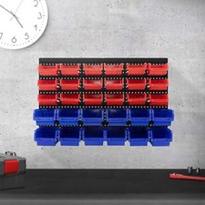 30tlg Stapelboxen Wandregal