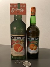 Chartreuse Orange Vintage 70er Jahre Original mit Schlüsselanhänger & OVP