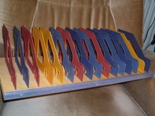 Brief / Stehsammler  // 19 Fächer mit Info-Leiste +