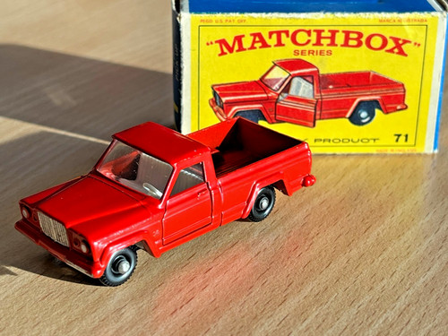 Matchbox b jeep - matchbox, 1-75