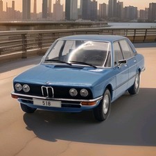 BMW 5er E12 1973 hellblau
