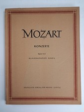 Noten: Mozart - Konzerte