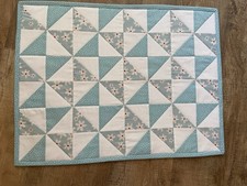 Mitteldecke Türkis Sternenmuster 66x50 cm