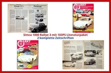 Simca 1000 Rallye 3 mit 103PS