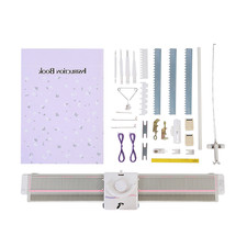 LK150 6 5 Mm Mid Gauge 150 Stiche Kunststoff Haushalts-Strickmaschine Mit