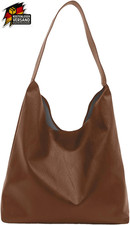 Damen Handtasche PU Leder Hobo