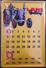 Lanz Bulldog Dauer-Kalender