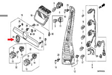 Honda H Heckklappe Emblem Firmenlogo Honda CR-V 2007 - 2011 OE 75701SMA000