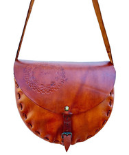 Vintage echt leder - echt,