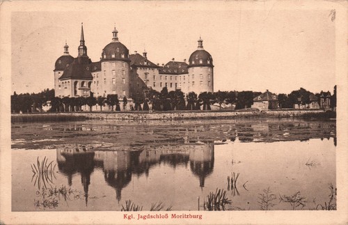 Königliche jagdschloss - ak,