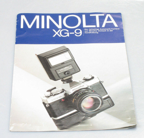 Minolta prospekt - xg-9,