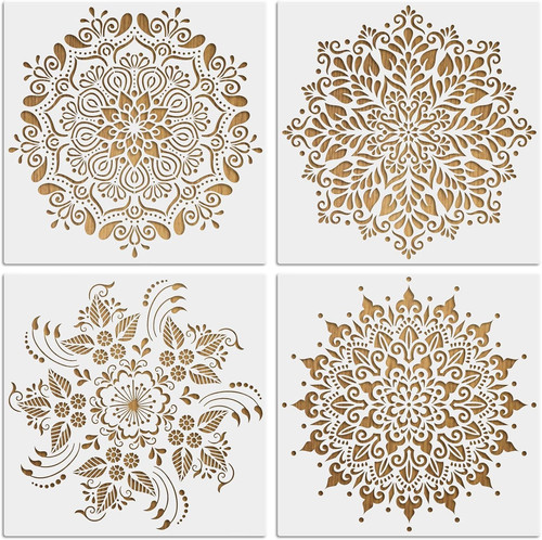 Stück groß mandala - 4,