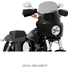 Memphis Shades  Windshield für Harley Davidson Road Warrior 11´´  Dark Smoke