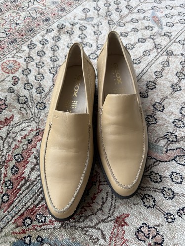 Geox leder loafer - geox,, 38,