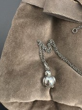 Ole Lynggaard Copenhagen Silver Pinguin + Kette mit original Schmucksäckchen
