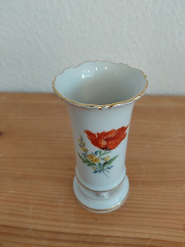 Meissner porzellan blumenvase - meissner,