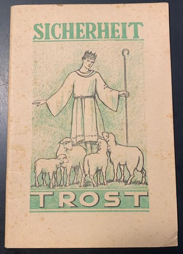 Sicherheit trost 1937 - trost, |